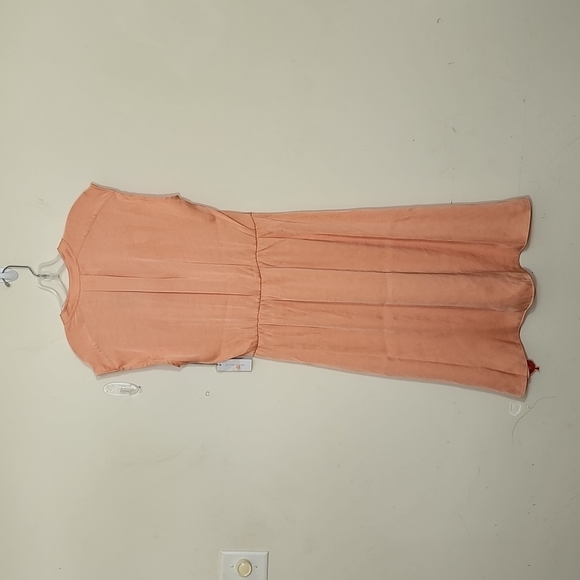 Brochu Walker The Austin Tie Dress Samoa Peach Color Size M - Picture 4 of 12